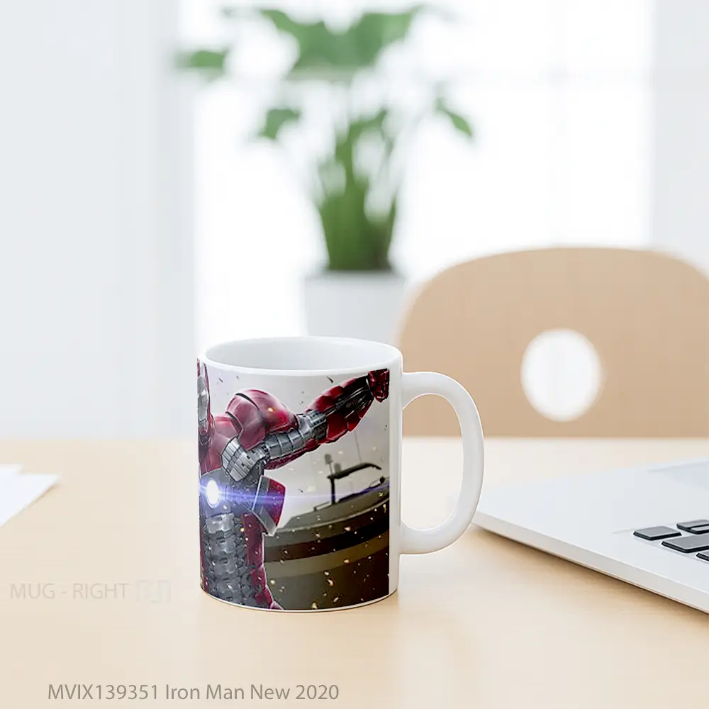 Mug Iron Man New 2020 Gelas Superhero - All-side / Desain