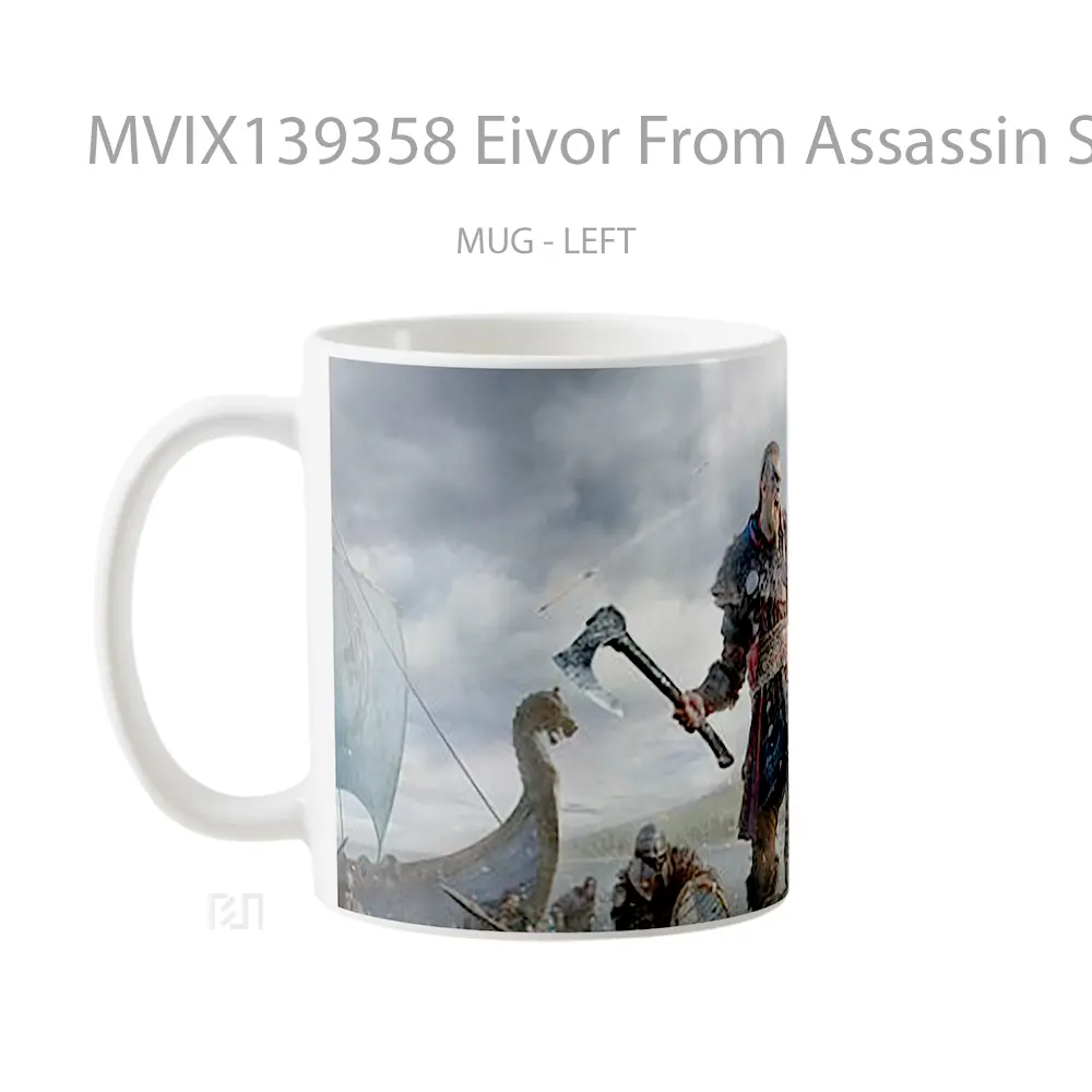 Mug Eivor From Assassin S Creed Valhalla Gelas Keramik Unik - All-side / Desain