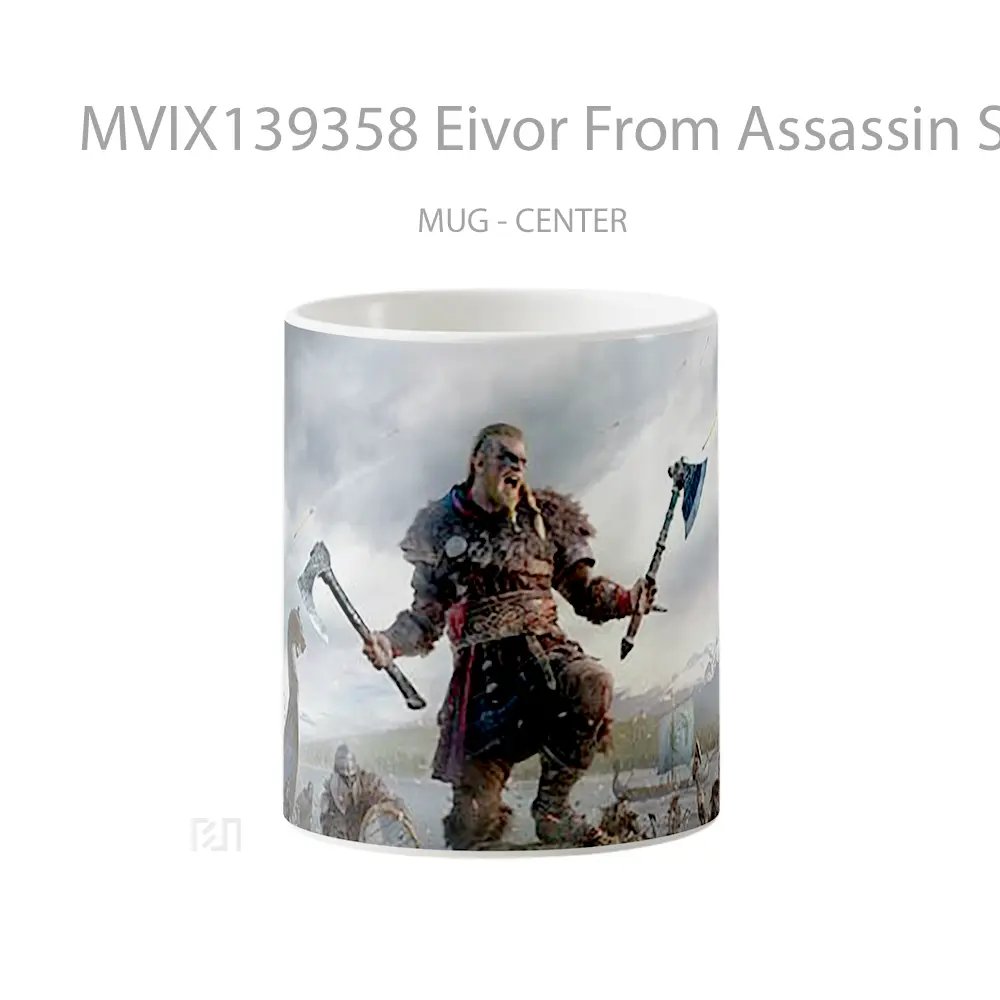 Mug Eivor From Assassin S Creed Valhalla Gelas Keramik Unik