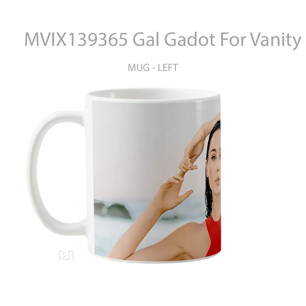 Mug Gal Gadot For Vanity Fair Gelas Selebriti - All-side / Desain