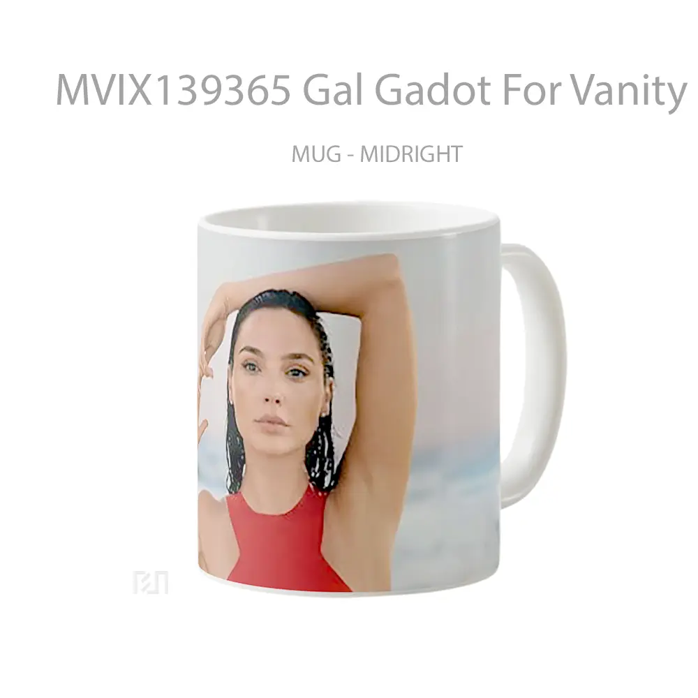 Mug Gal Gadot For Vanity Fair Gelas Selebriti - All-side / Desain