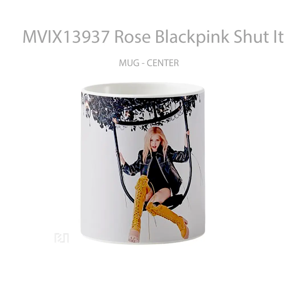 Mug Rose Blackpink Shut It Down Gelas Keramik Unik