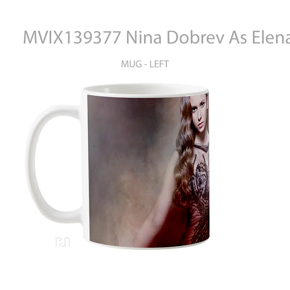 Mug Nina Dobrev As Elena Gilbert Gelas Keramik Unik - All-side / Desain