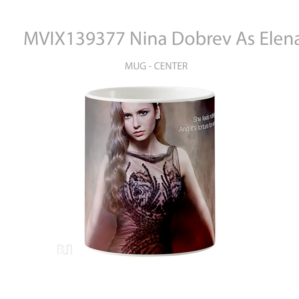 Mug Nina Dobrev As Elena Gilbert Gelas Keramik Unik
