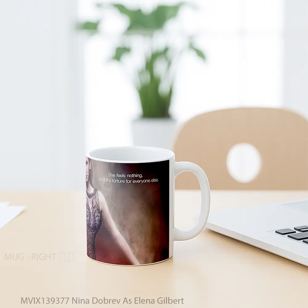 Mug Nina Dobrev As Elena Gilbert Gelas Keramik Unik - All-side / Desain