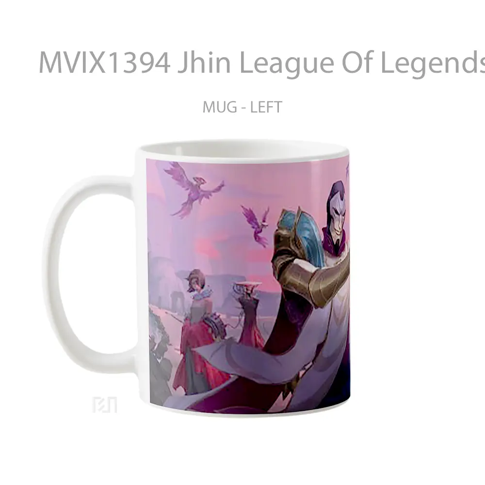 Mug Jhin League Of Legends Worldwalker Cangkir Gamer - All-side / Desain