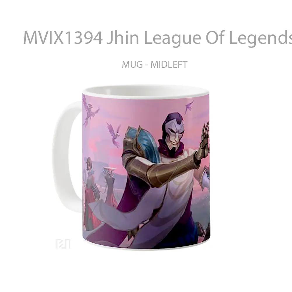 Mug Jhin League Of Legends Worldwalker Cangkir Gamer - All-side / Desain