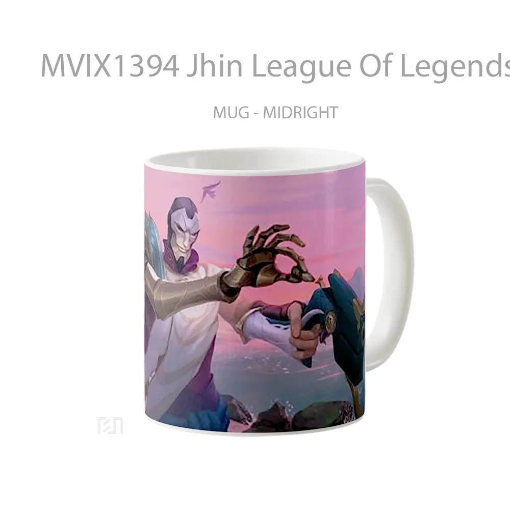 Mug Jhin League Of Legends Worldwalker Cangkir Gamer - All-side / Desain