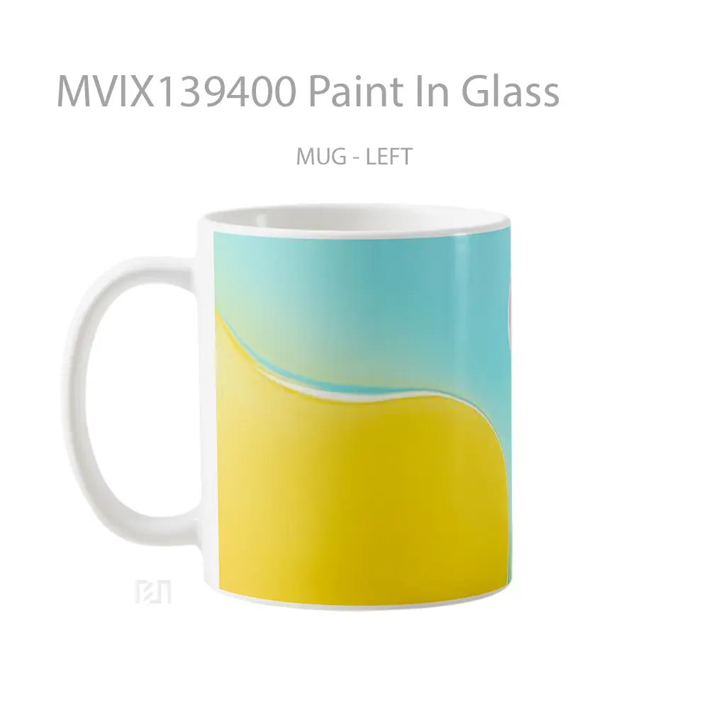 Mug Paint In Glass Gelas Keramik Unik - All-side / Desain
