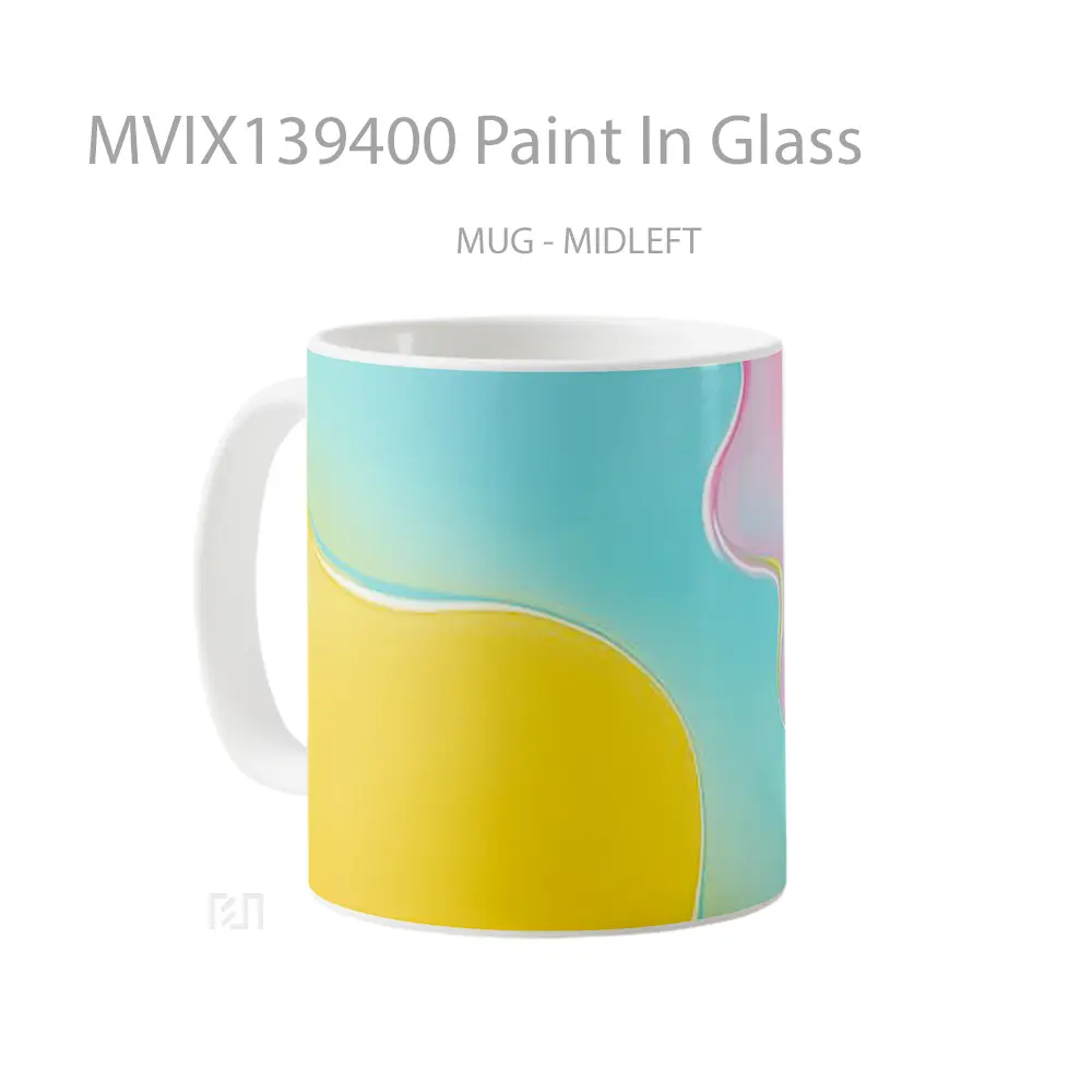 Mug Paint In Glass Gelas Keramik Unik - All-side / Desain