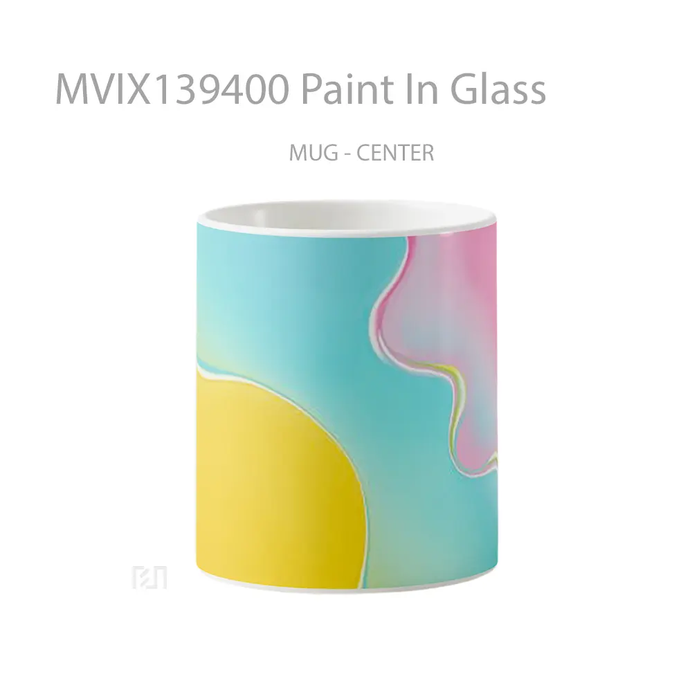 Mug Paint In Glass Gelas Keramik Unik