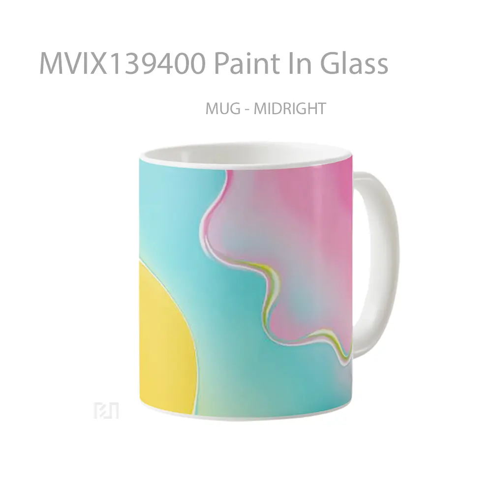 Mug Paint In Glass Gelas Keramik Unik - All-side / Desain