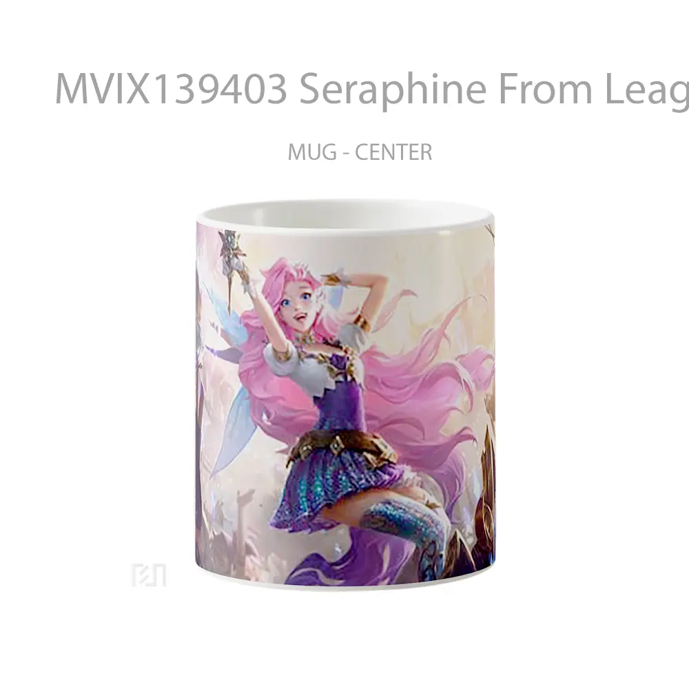 Mug Seraphine From League Of Legends Cangkir Gamer