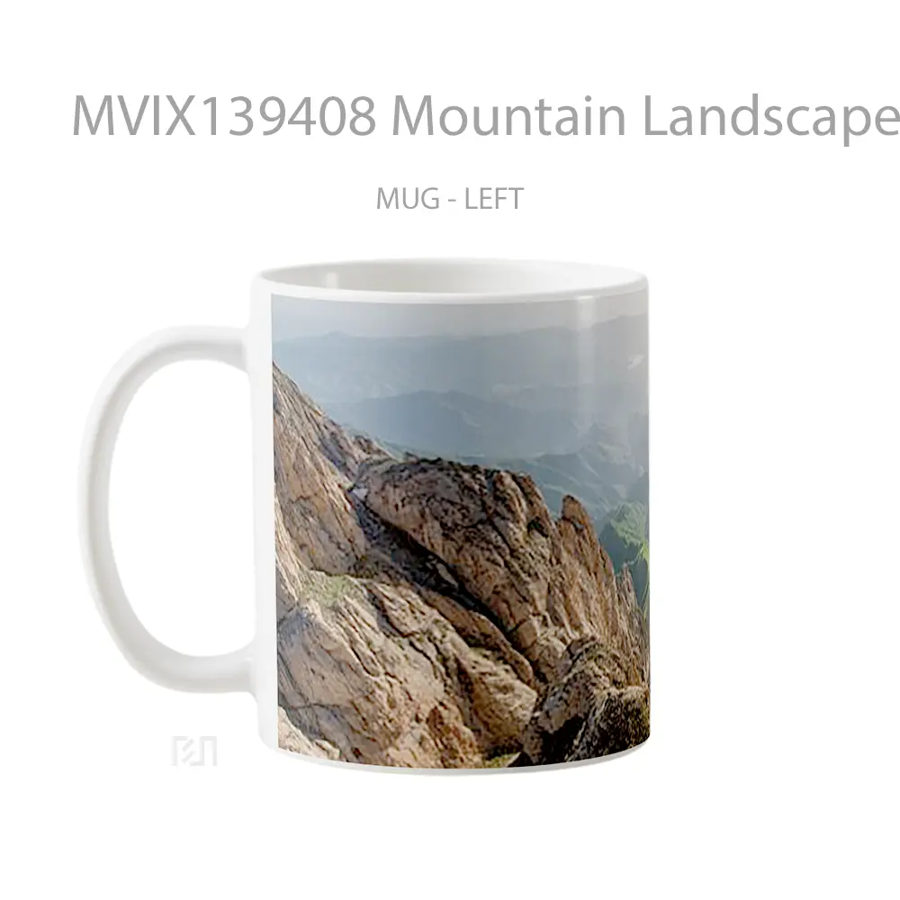 Mug Mountain Landscape Armenia Syunik Gelas Pemandangan Alam - All-side / Desain