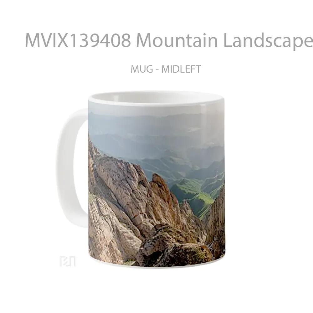 Mug Mountain Landscape Armenia Syunik Gelas Pemandangan Alam - All-side / Desain