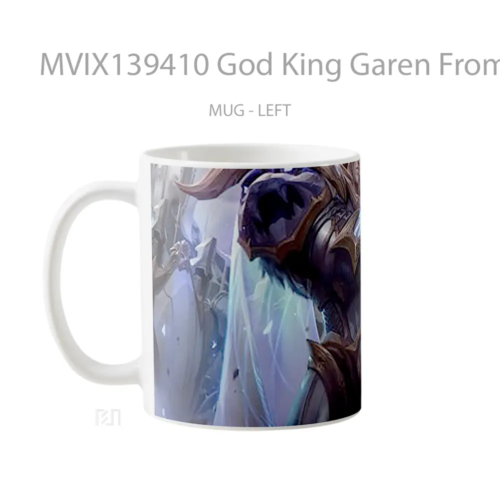 Mug God King Garen From League Of Legends Cangkir Gamer - All-side / Desain