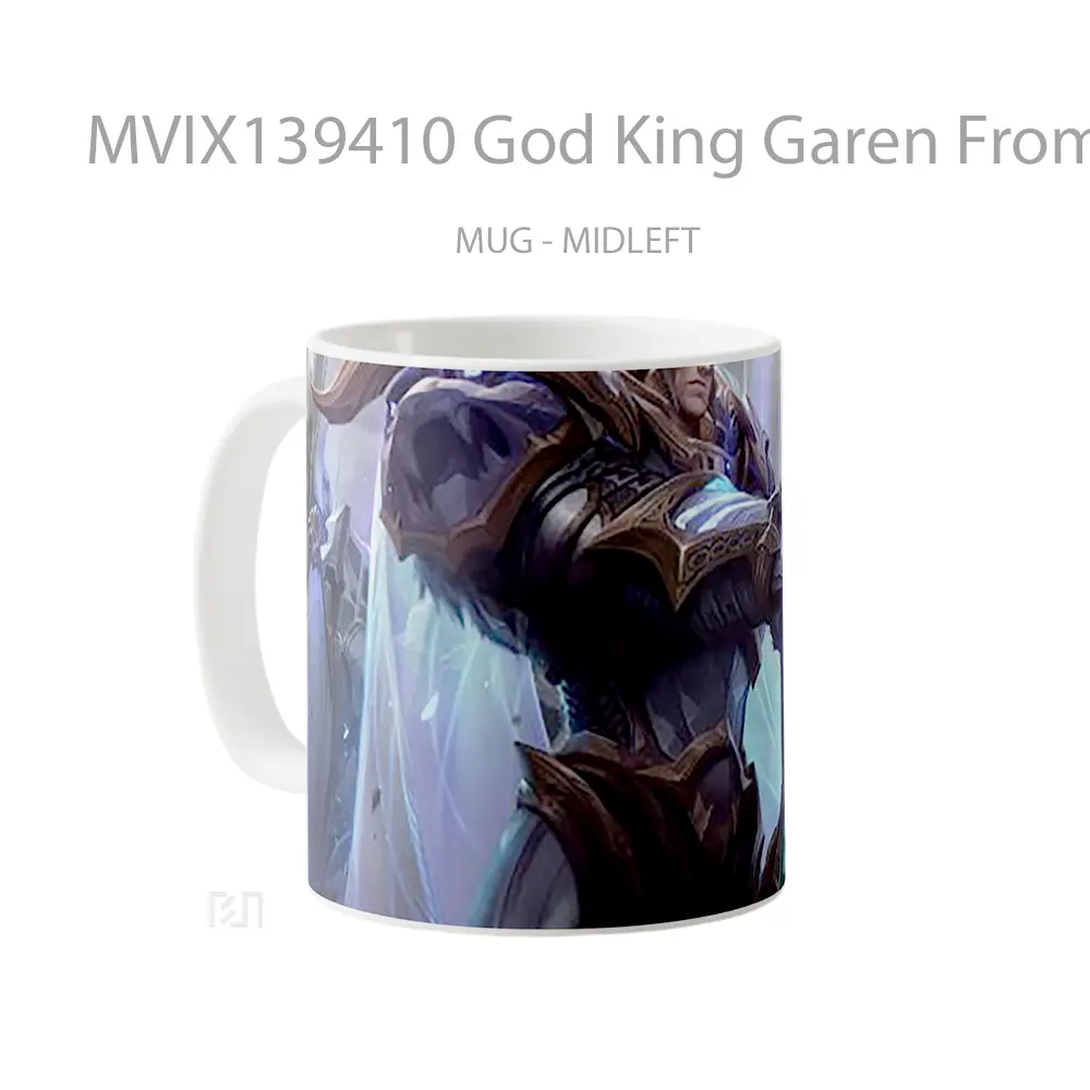 Mug God King Garen From League Of Legends Cangkir Gamer - All-side / Desain