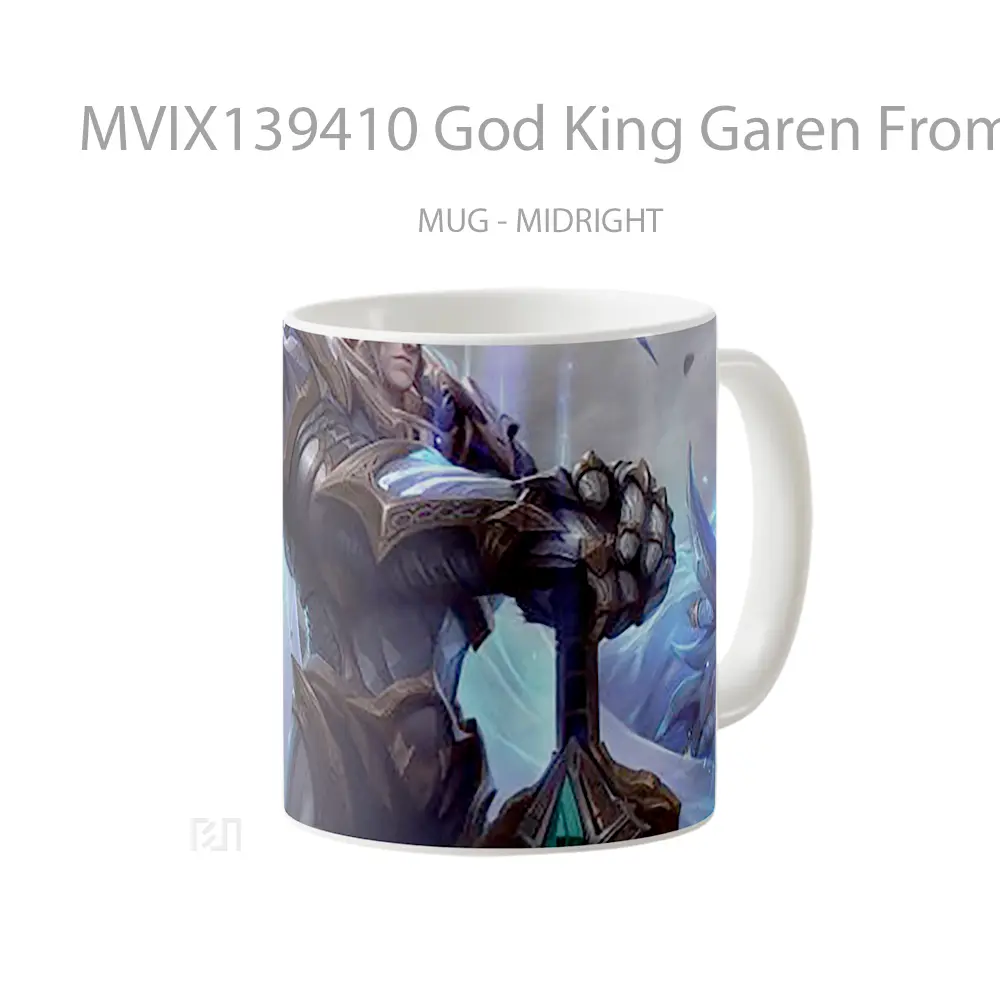 Mug God King Garen From League Of Legends Cangkir Gamer - All-side / Desain