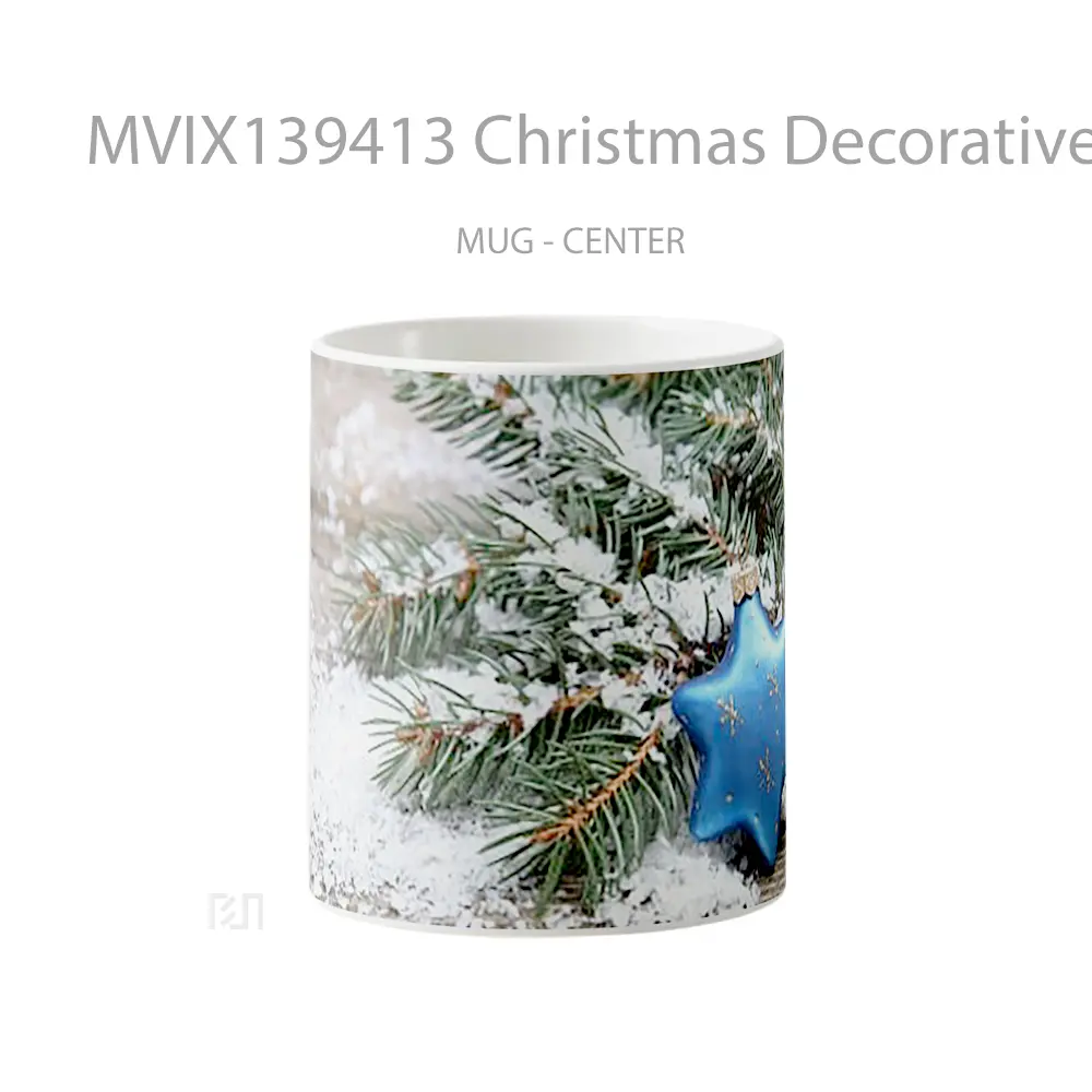 Mug Christmas Decorative Star Gelas Astronomi