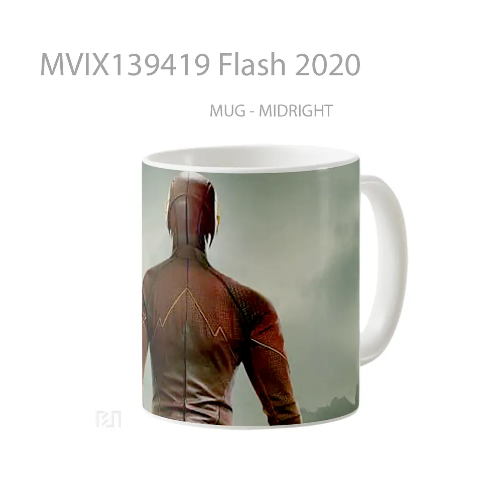 Mug Flash 2020 Gelas Superhero - All-side / Desain