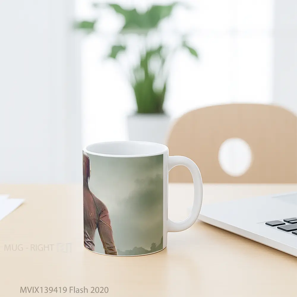 Mug Flash 2020 Gelas Superhero - All-side / Desain