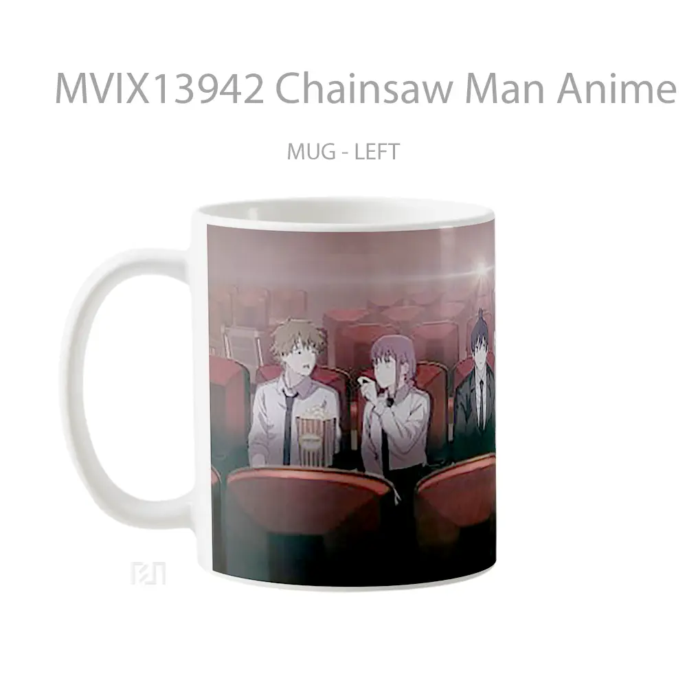 Mug Chainsaw Man Anime Opening Cangkir Anime - All-side / Desain