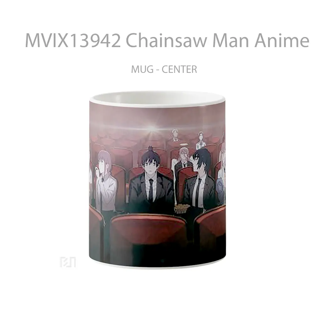 Mug Chainsaw Man Anime Opening Cangkir Anime