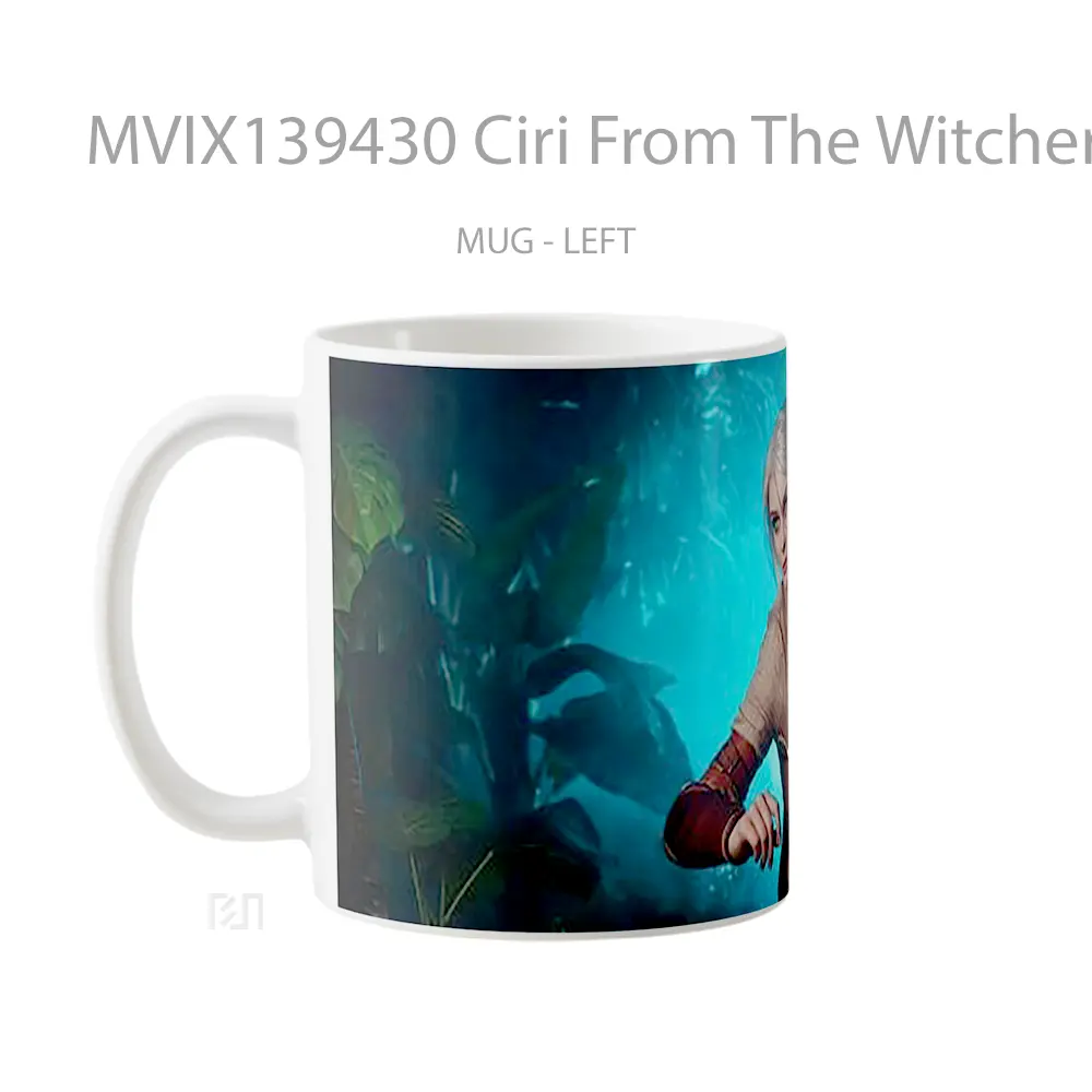 Mug Ciri From The Witcher 3 Gelas Keramik Unik - All-side / Desain