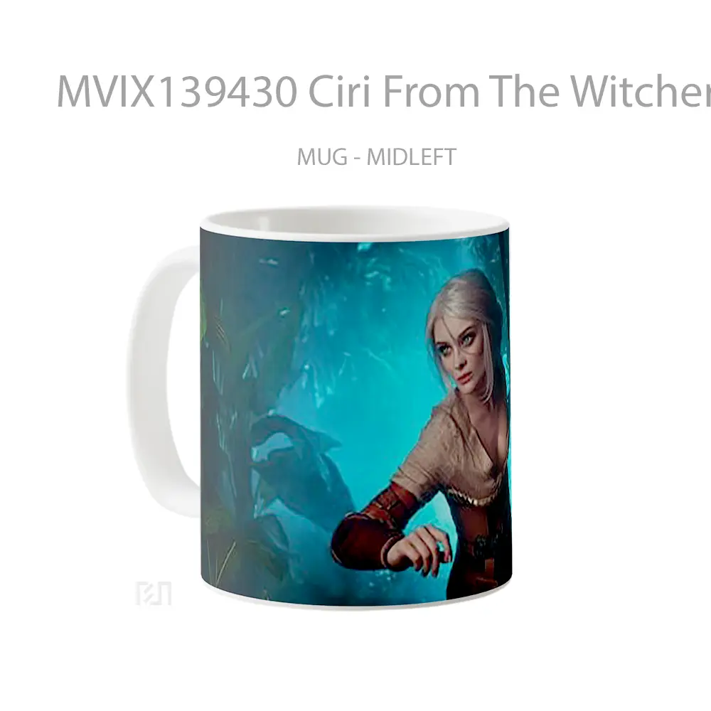 Mug Ciri From The Witcher 3 Gelas Keramik Unik - All-side / Desain