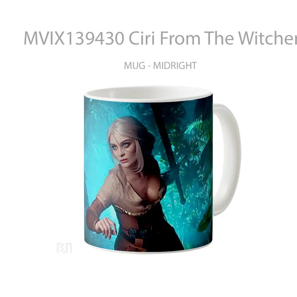 Mug Ciri From The Witcher 3 Gelas Keramik Unik - All-side / Desain