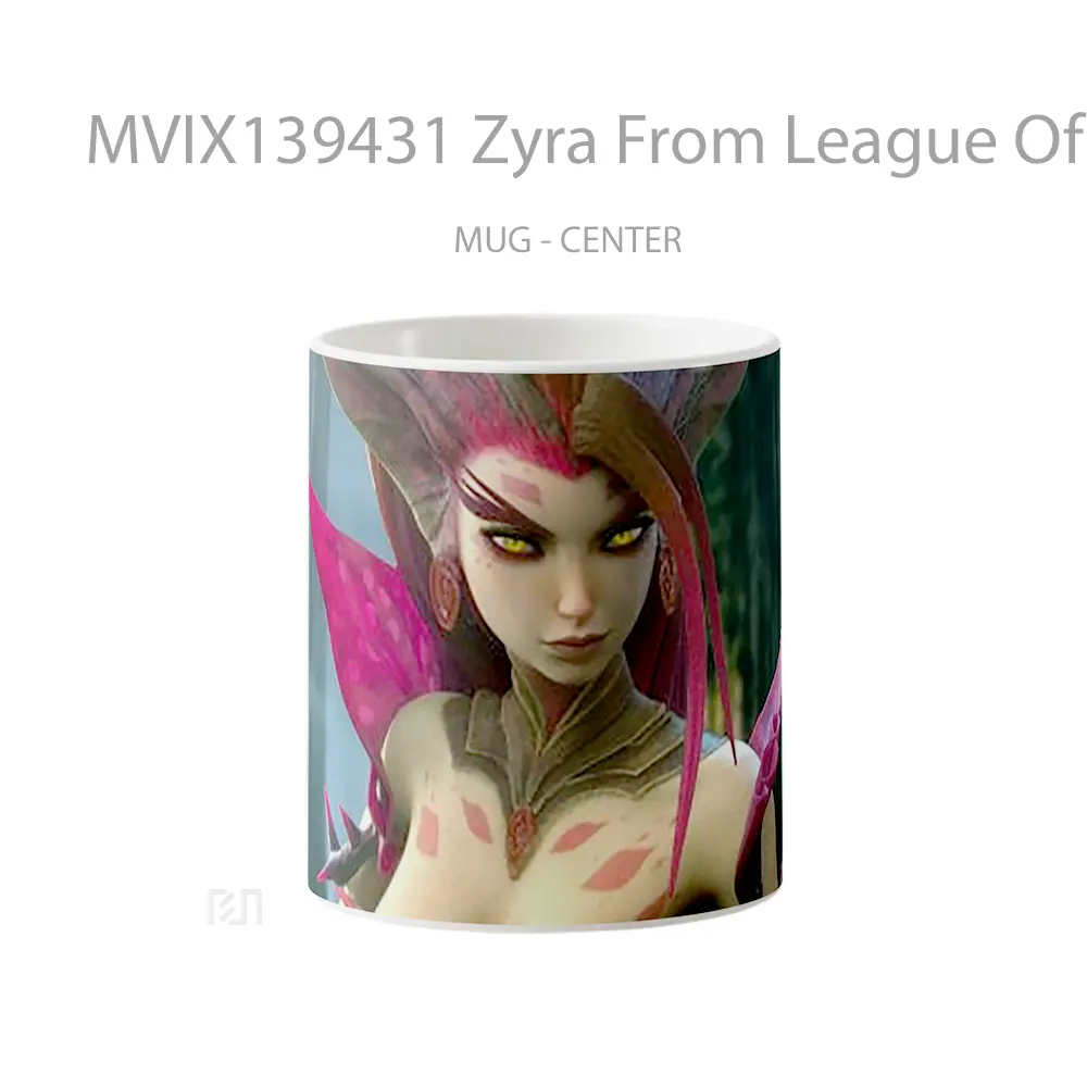 Mug Zyra From League Of Legends Cangkir Gamer