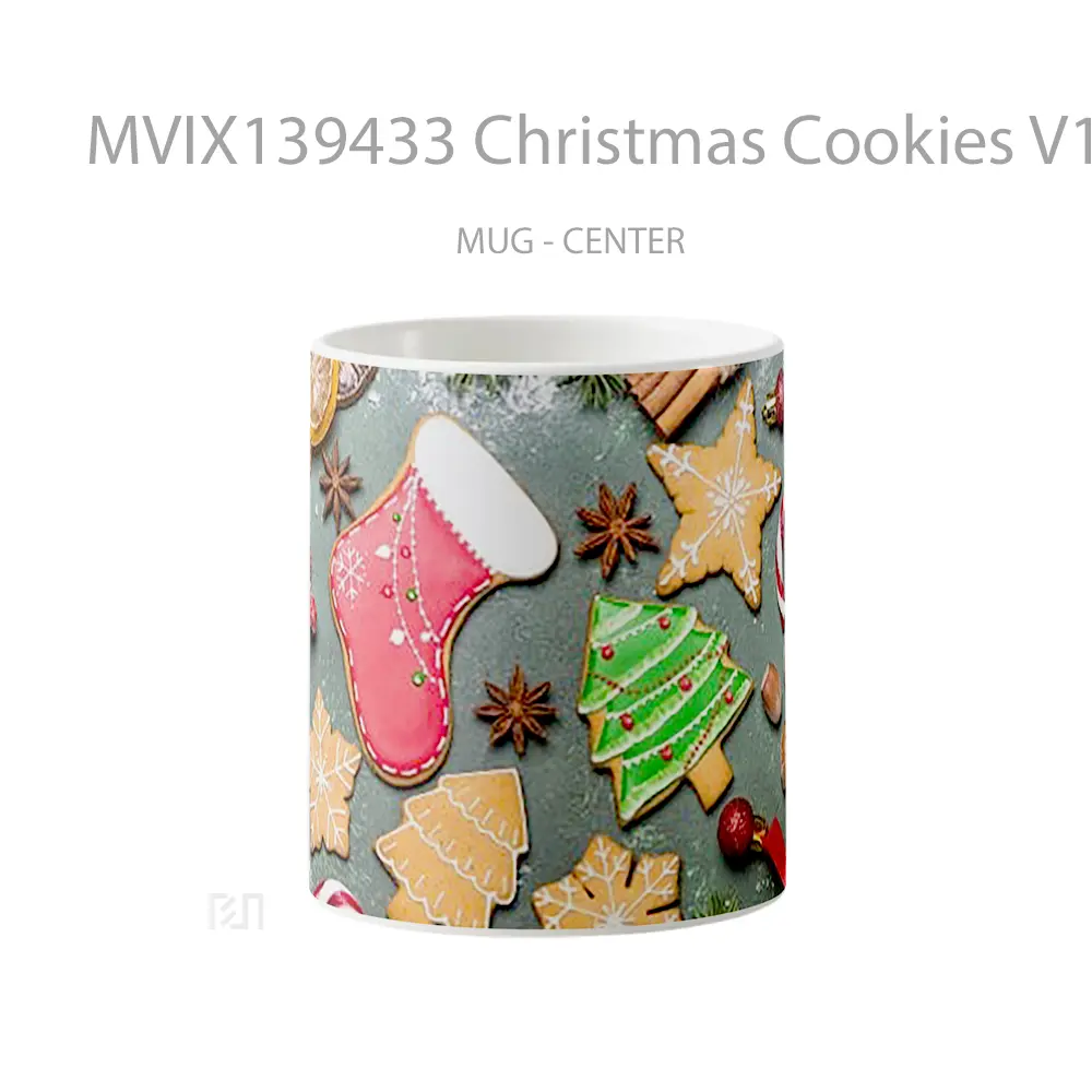 Mug Christmas Cookies V1 Gelas Keramik Unik