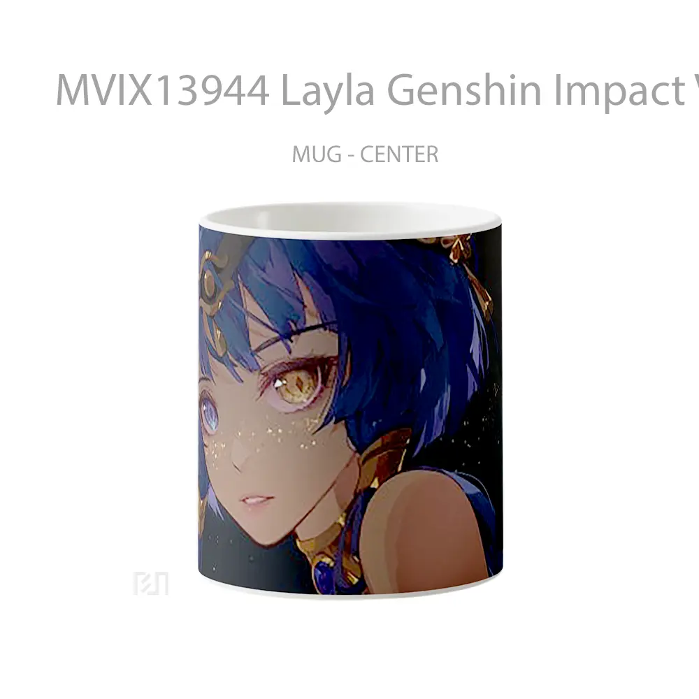 Mug Layla Genshin Impact V1 Cangkir Gamer