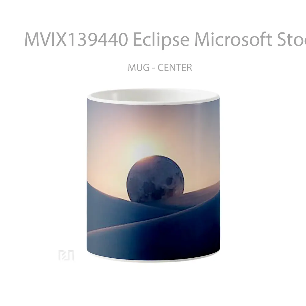 Mug Eclipse Microsoft Stock Gelas Keramik Unik