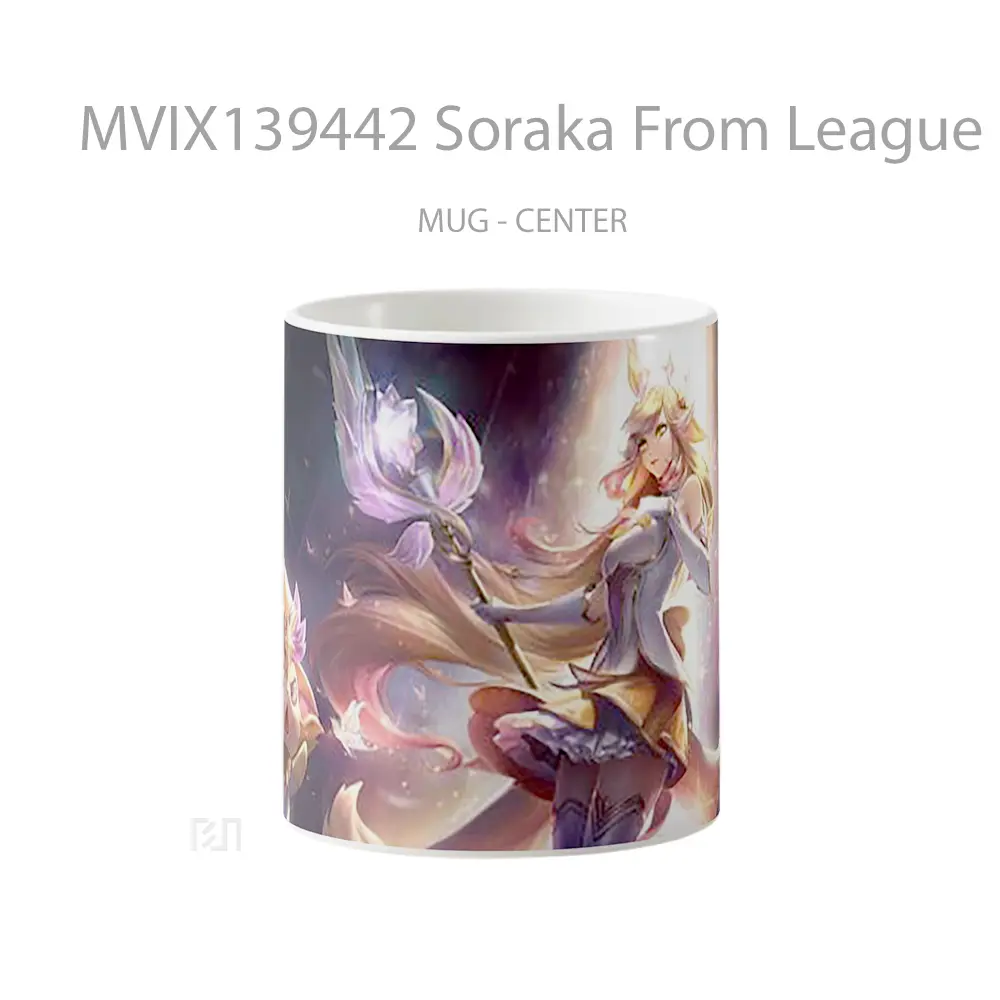 Mug Soraka From League Of Legends Cangkir Gamer