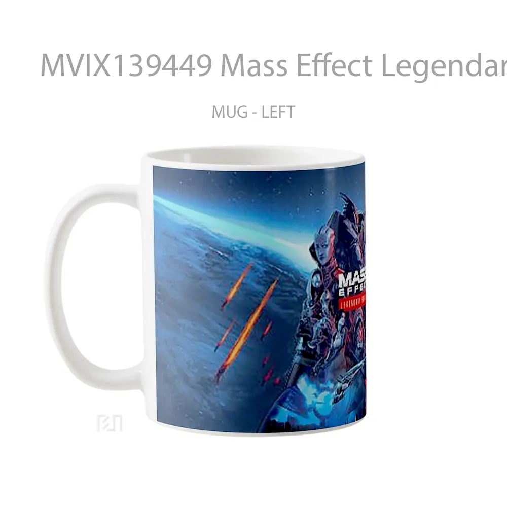 Mug Mass Effect Legendary Edition Gelas Keramik Unik - All-side / Desain