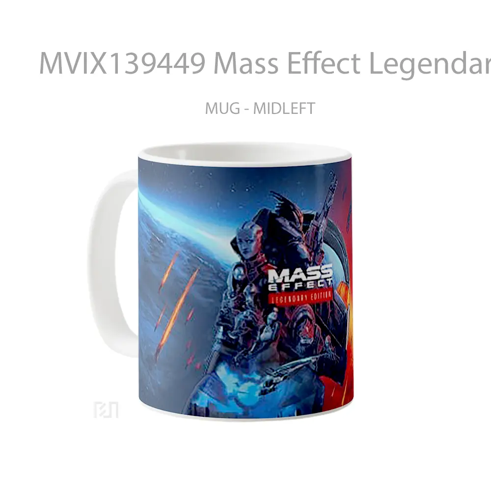 Mug Mass Effect Legendary Edition Gelas Keramik Unik - All-side / Desain