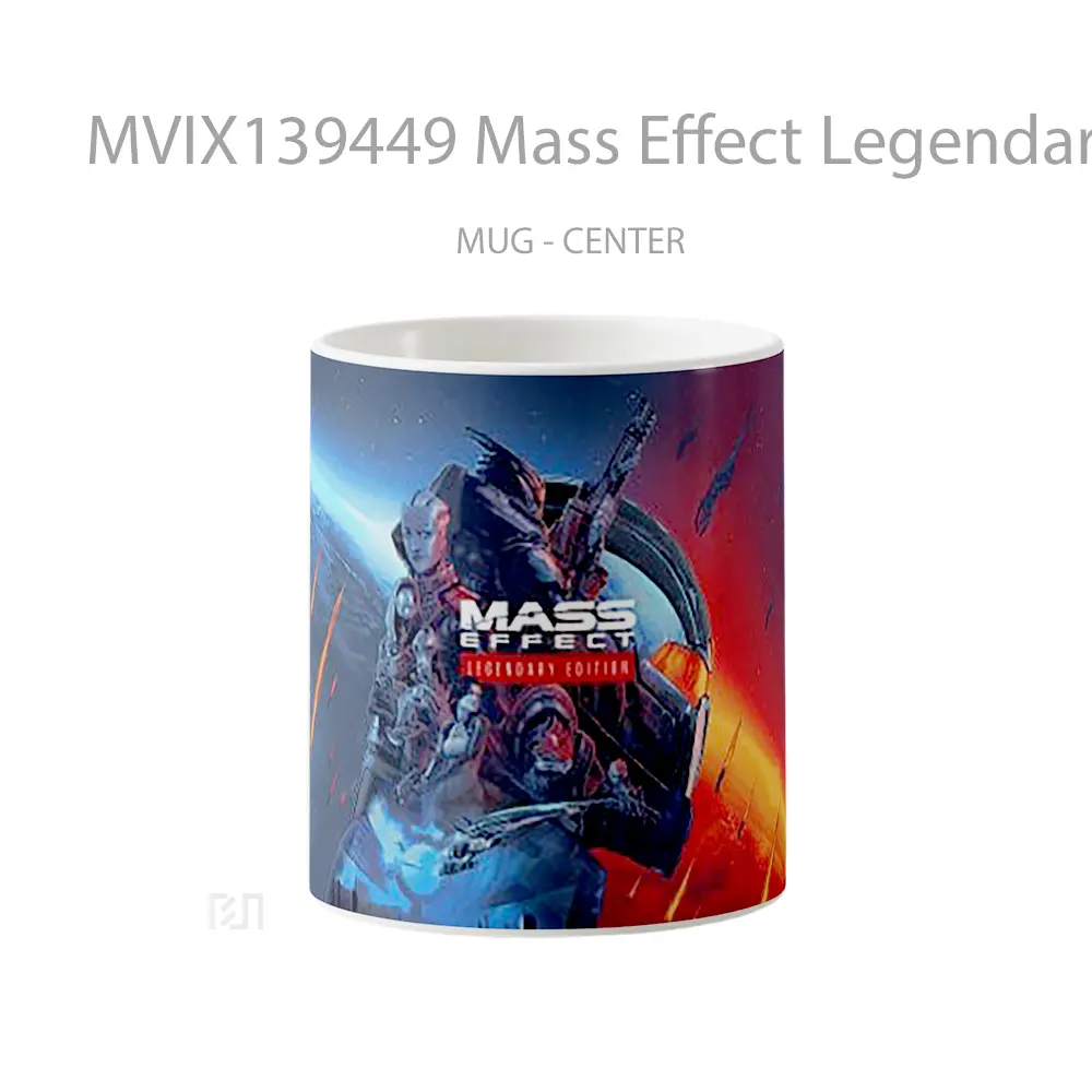 Mug Mass Effect Legendary Edition Gelas Keramik Unik