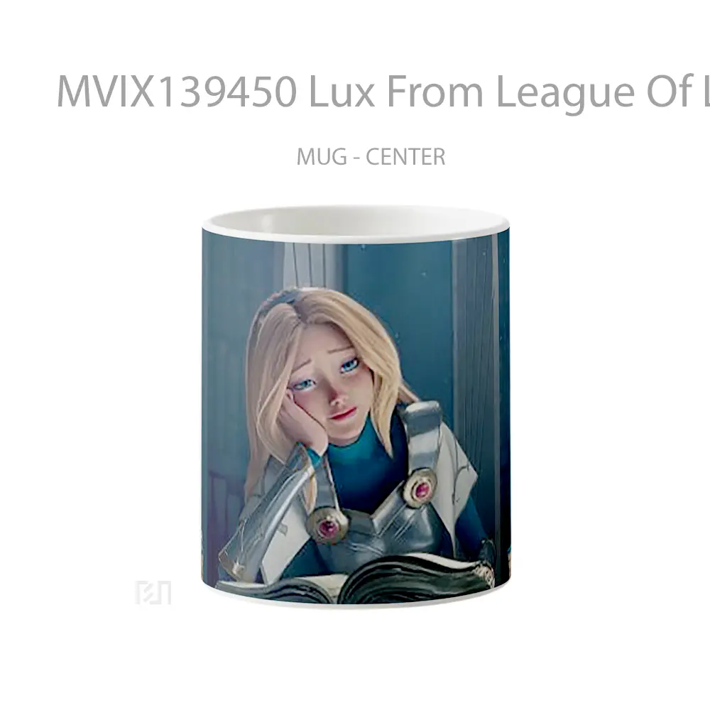 Mug Lux From League Of Legends Bored Cangkir Gamer