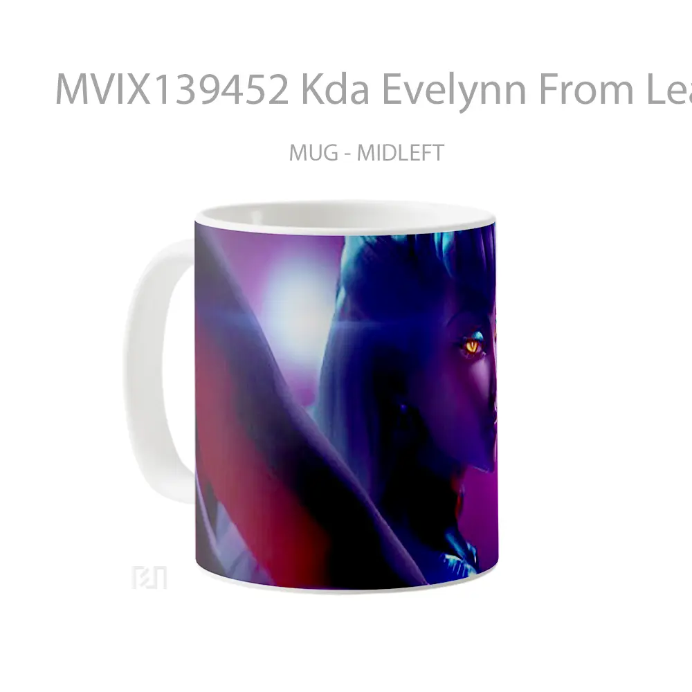 Mug Kda Evelynn From League Of Legends Cangkir Gamer - All-side / Desain