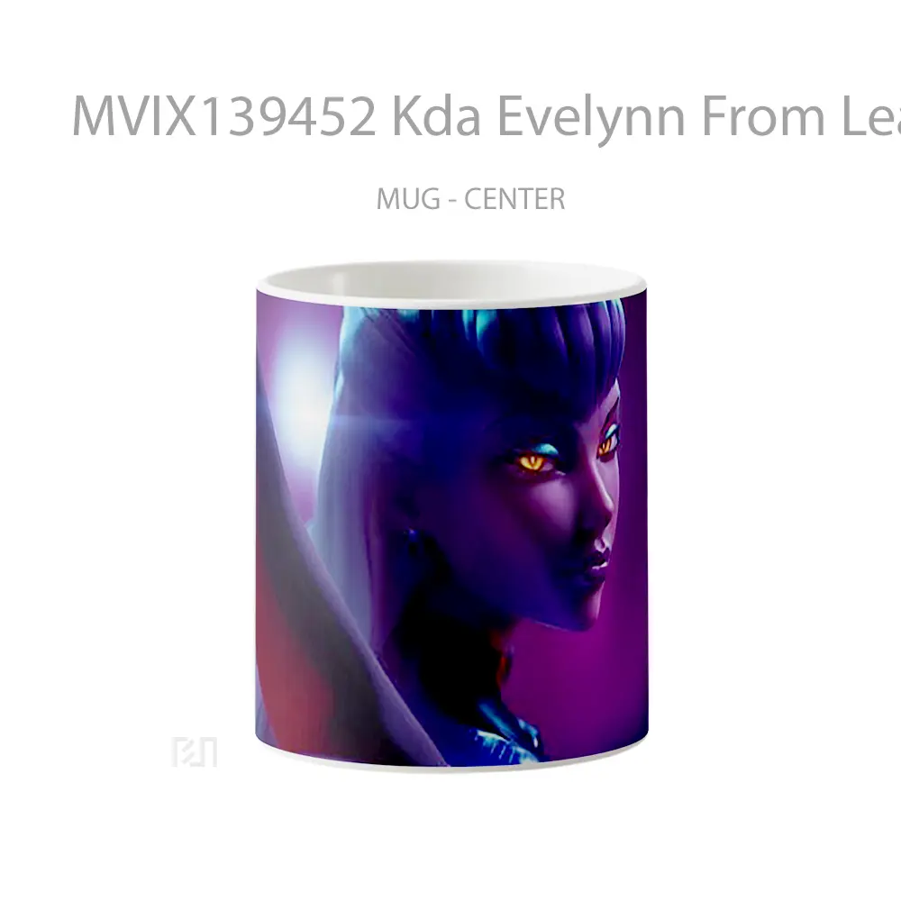 Mug Kda Evelynn From League Of Legends Cangkir Gamer