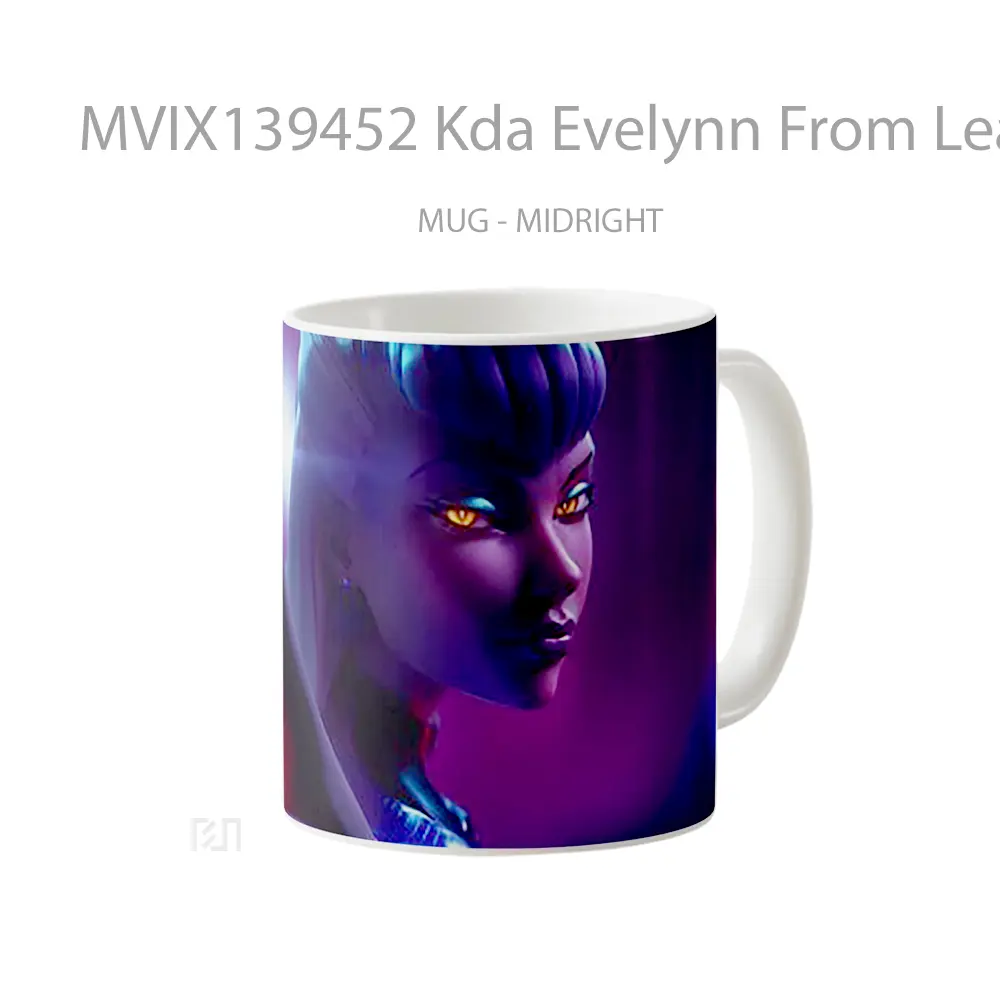 Mug Kda Evelynn From League Of Legends Cangkir Gamer - All-side / Desain