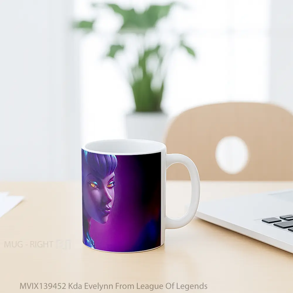 Mug Kda Evelynn From League Of Legends Cangkir Gamer - All-side / Desain