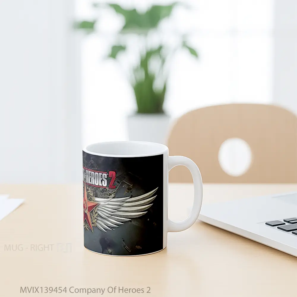 Mug Company Of Heroes 2 Gelas Keramik Unik - All-side / Desain
