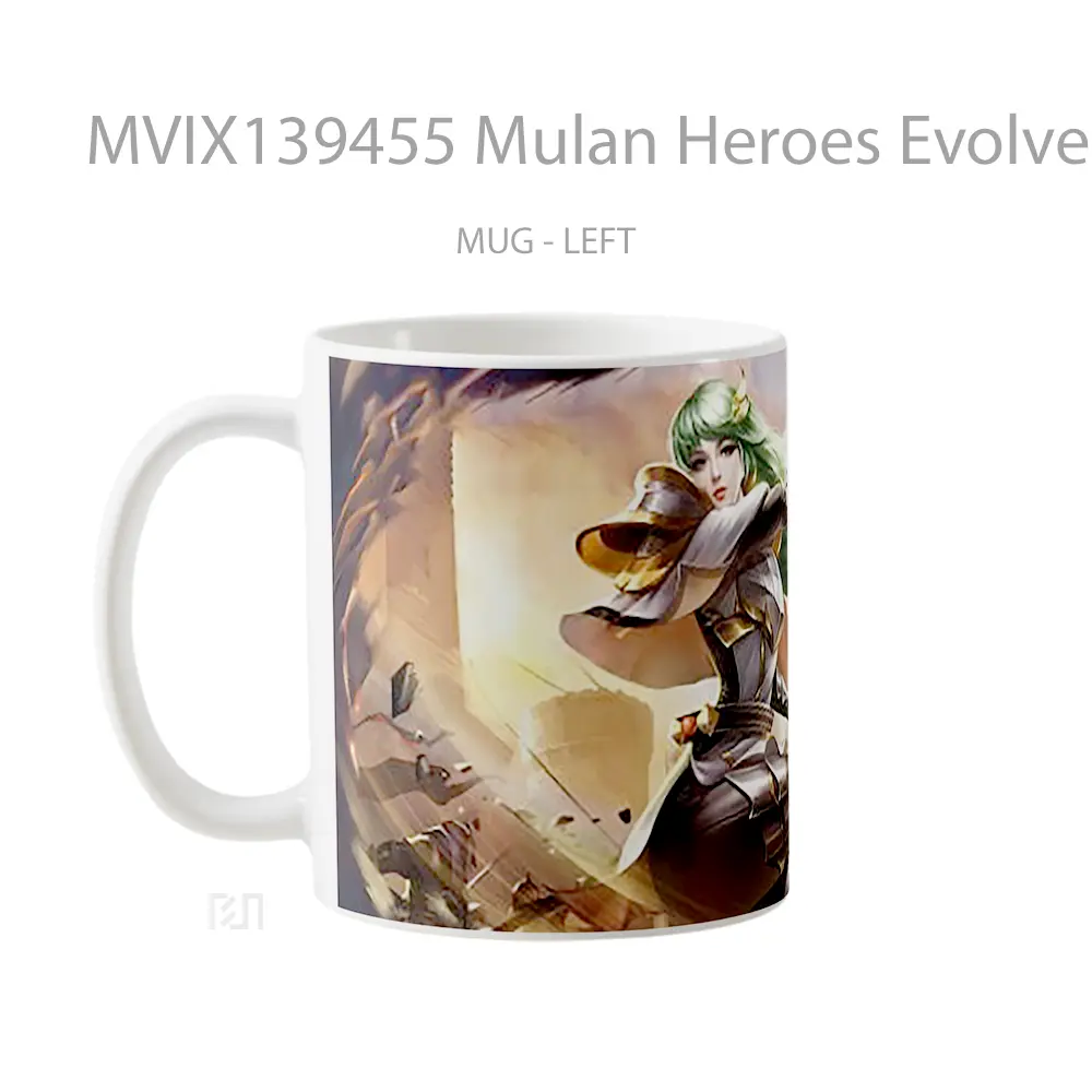 Mug Mulan Heroes Evolved Gelas Keramik Unik - All-side / Desain