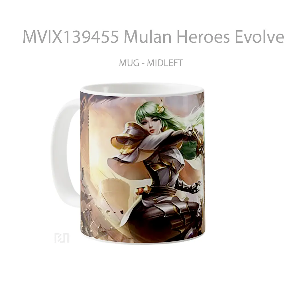 Mug Mulan Heroes Evolved Gelas Keramik Unik - All-side / Desain