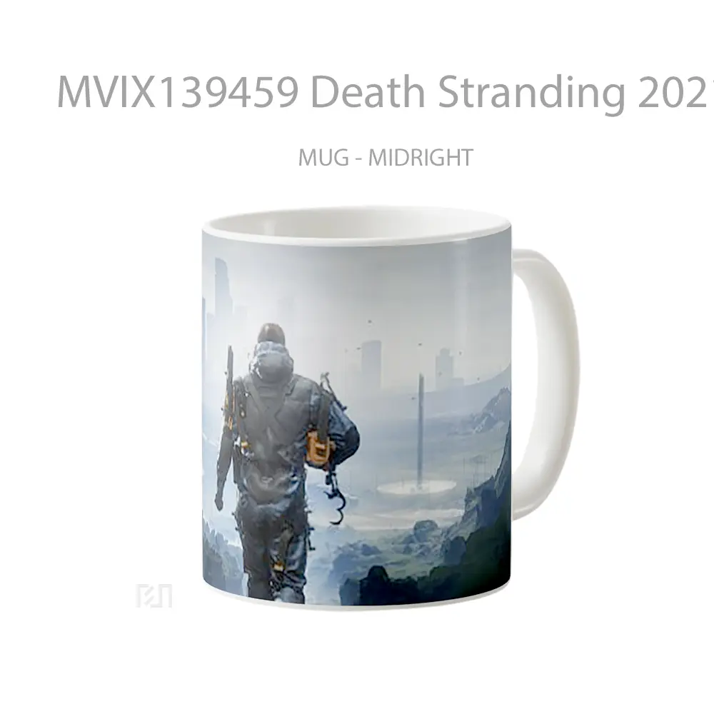 Mug Death Stranding 2021 Gelas Keramik Unik - All-side / Desain