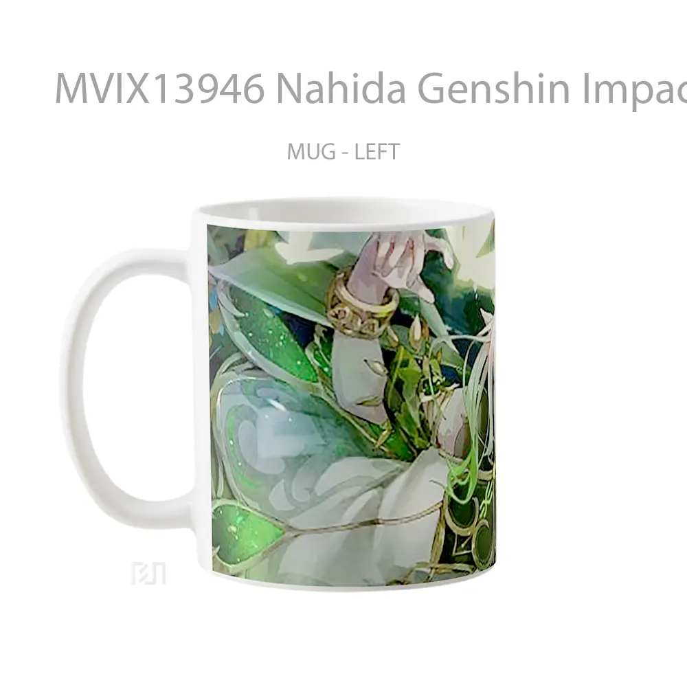 Mug Nahida Genshin Impact Cangkir Gamer - All-side / Desain