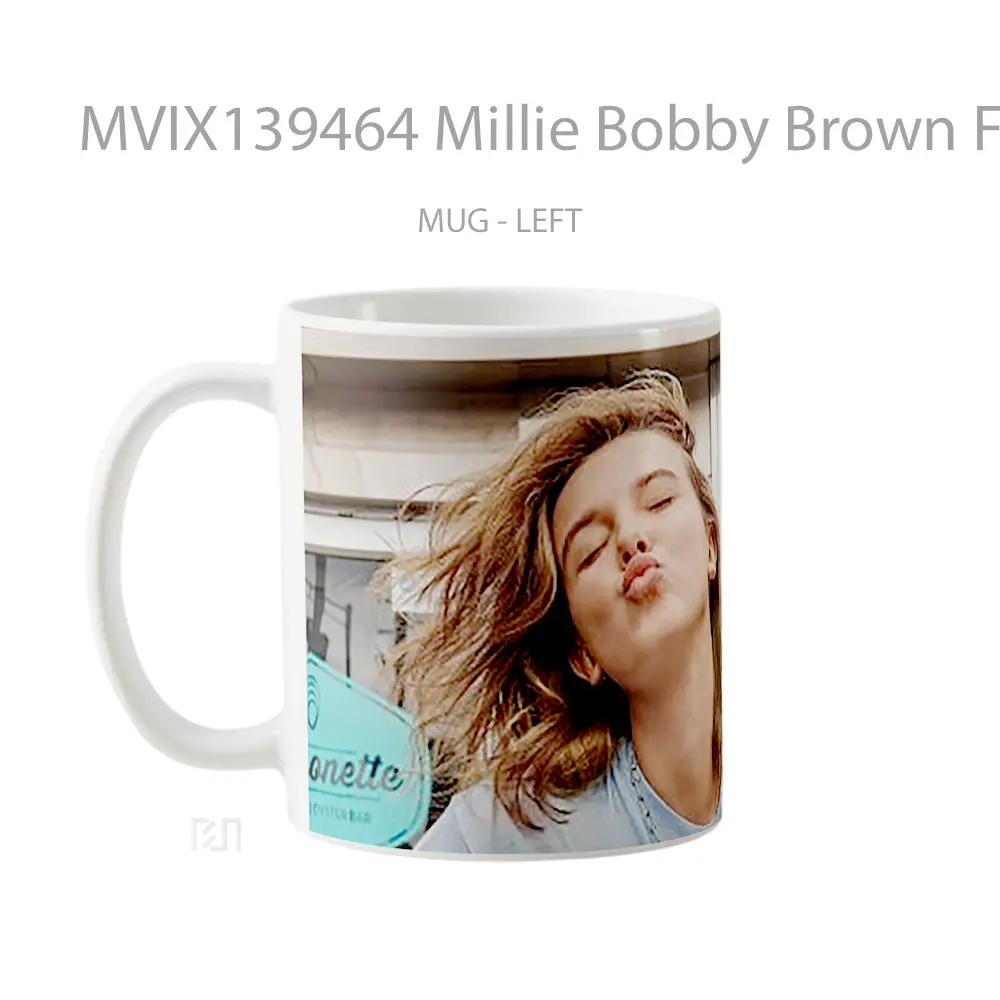 Mug Millie Bobby Brown For Pandora Gelas Keramik Unik - All-side / Desain