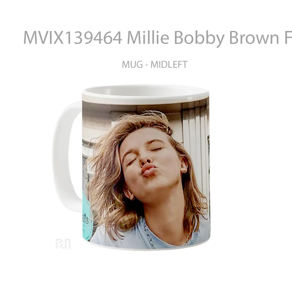 Mug Millie Bobby Brown For Pandora Gelas Keramik Unik - All-side / Desain